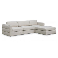 Beckham Linen Textured Modular Sectional