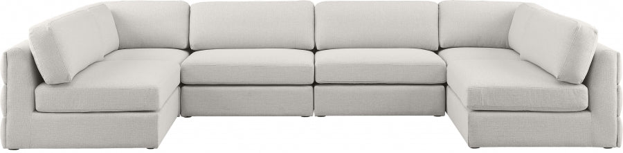 Beckham Linen Textured Modular Sectional