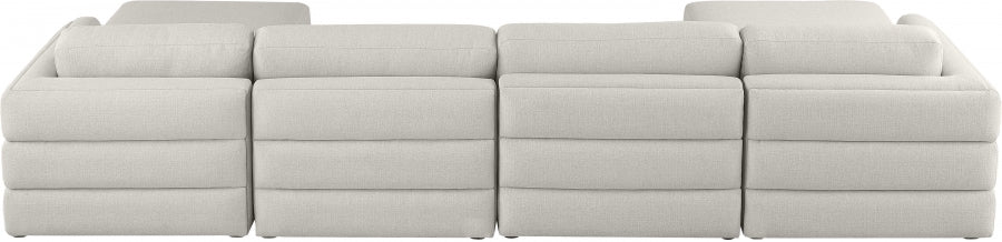 Beckham Linen Textured Modular Sectional