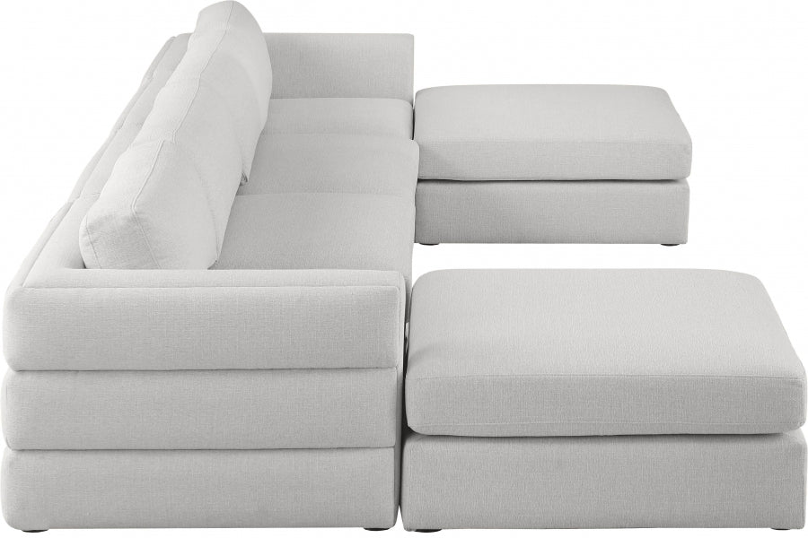 Beckham Linen Textured Modular Sectional