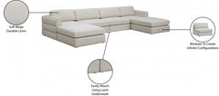 Beckham Linen Textured Modular Sectional