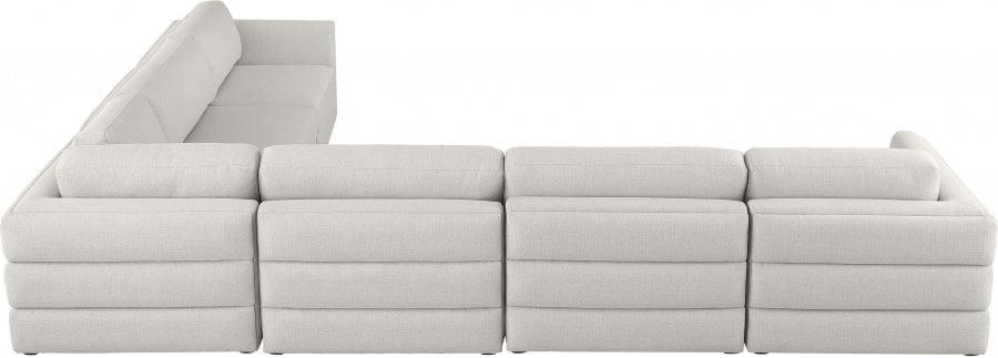 Beckham Linen Textured Modular Sectional