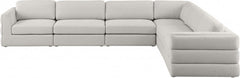 Beckham Linen Textured Modular Sectional