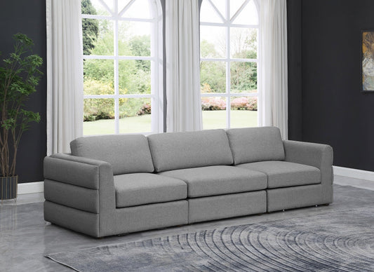 Beckham Linen Textured Modular 114" Sofa