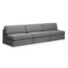 Beckham Linen Textured Modular 114" Sofa