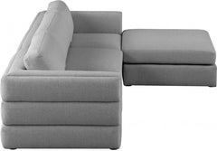 Beckham Linen Textured Modular Sectional