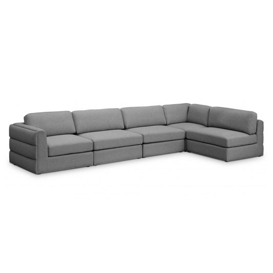 Beckham Linen Textured Modular Sectional