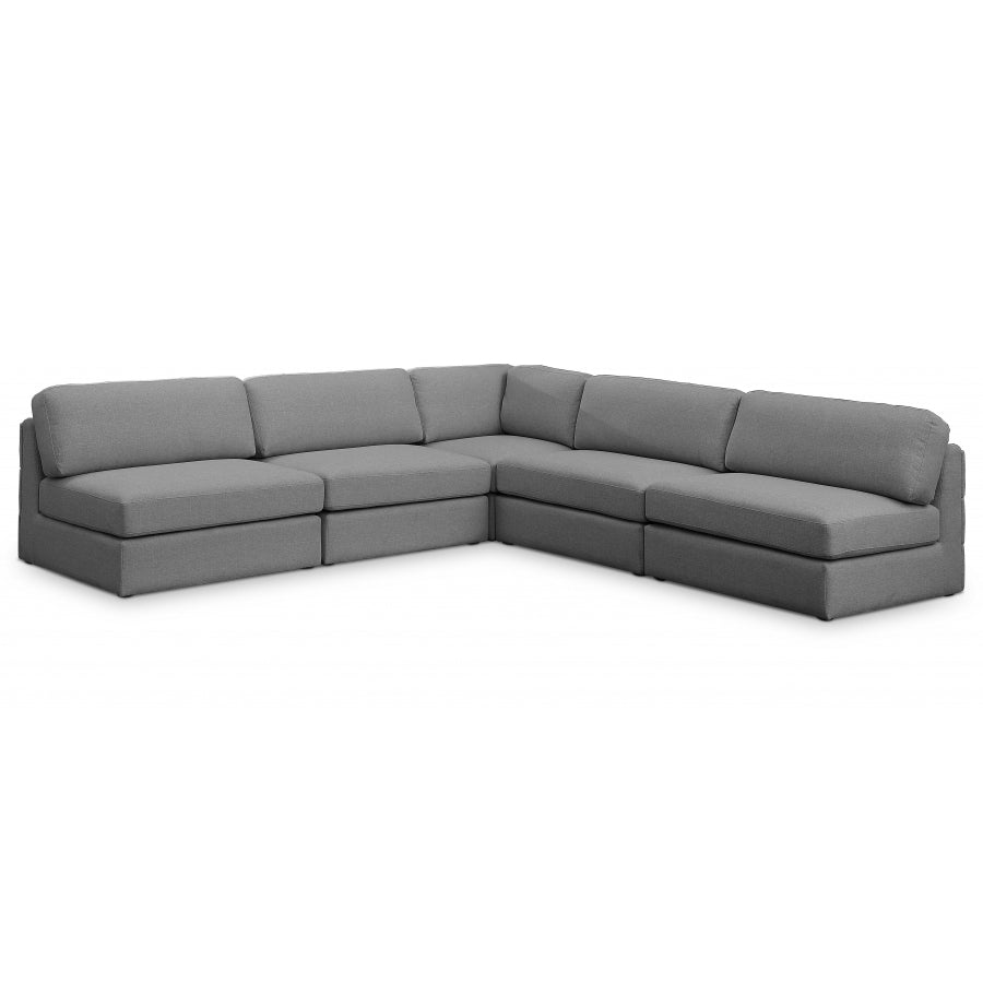 Beckham Linen Textured Modular Sectional