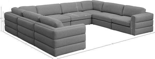 Beckham Linen Textured Modular Sectional