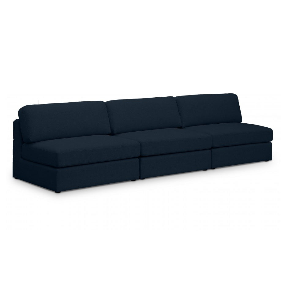 Beckham Linen Textured Modular 114" Sofa