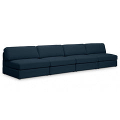 Beckham Linen Textured Modular 152" Sofa