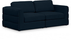 Beckham Linen Textured Modular 76" Sofa