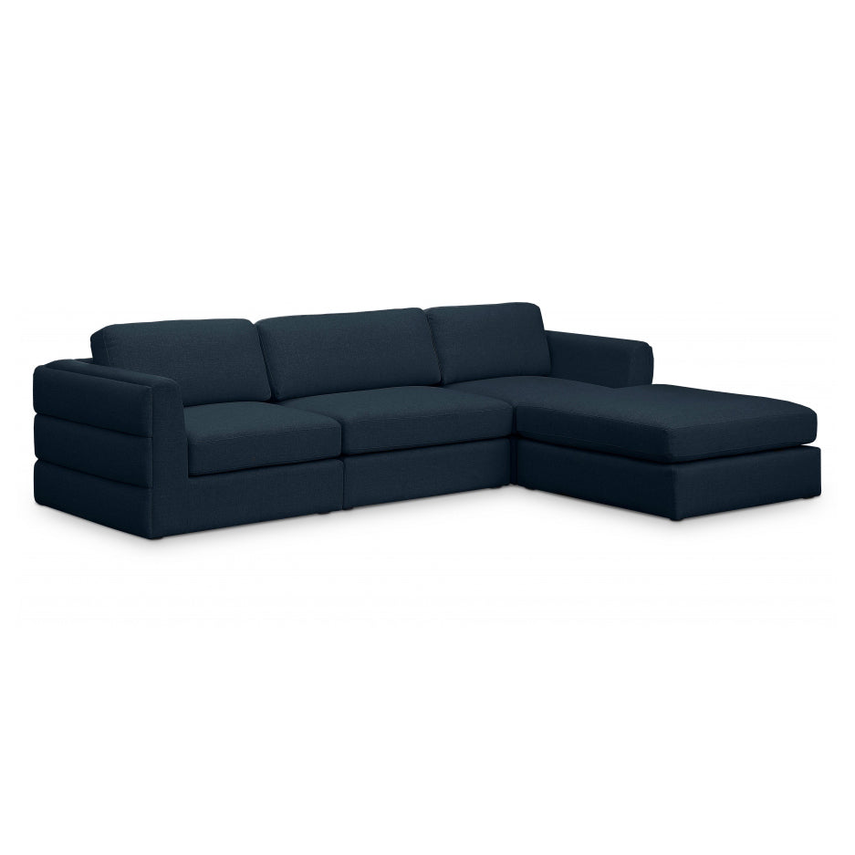 Beckham Linen Textured Modular Sectional