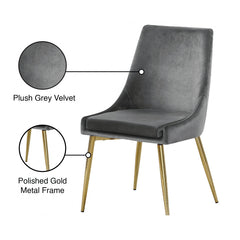 Karina Velvet Dining Chair