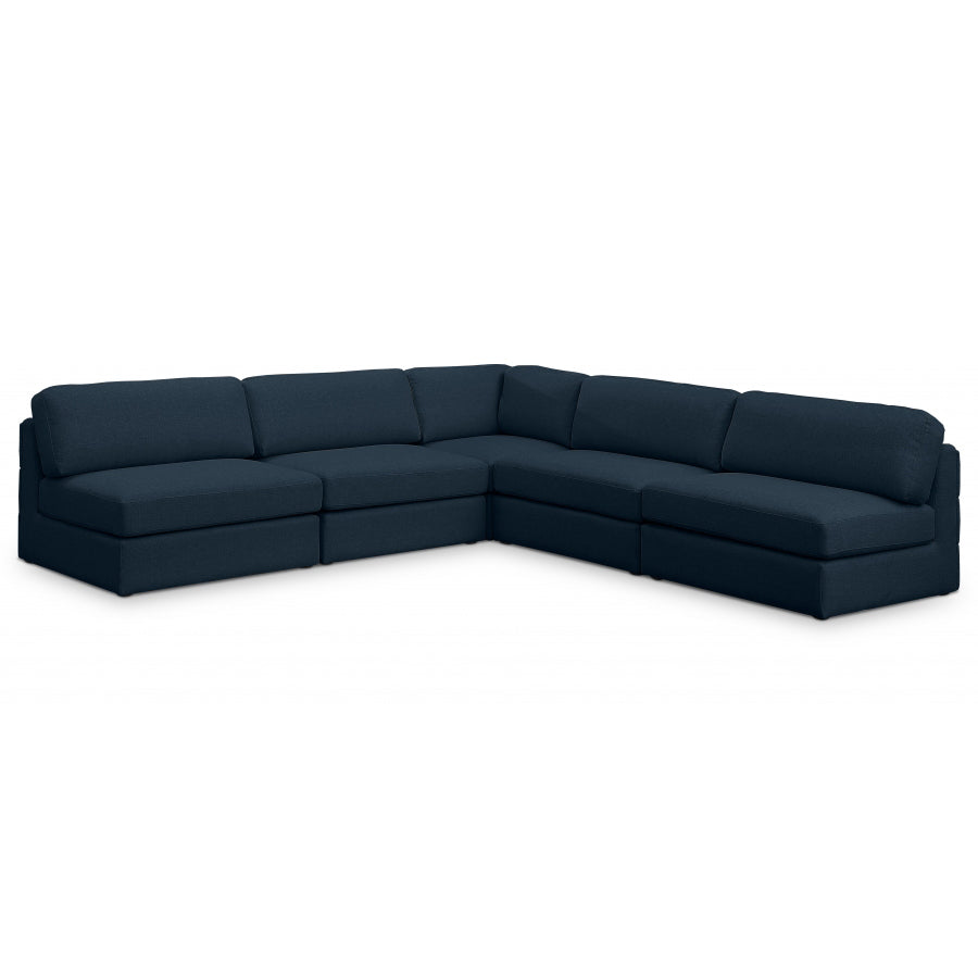 Beckham Linen Textured Modular Sectional