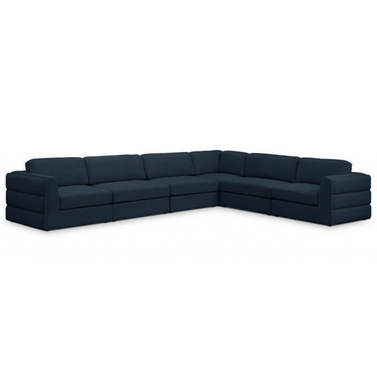 Beckham Linen Textured Modular Sectional