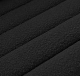 Cascade Chair - Modern Boucle Fabric Seating with Curved Arms and Deep Channel Tufting for Comfort