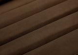Cascade Chair - Modern Boucle Fabric Seating with Curved Arms and Deep Channel Tufting for Comfort