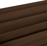 Cascade Loveseat - Modern Curved Arm Design with Deep Channel Tufting for Ultimate Comfort and Style