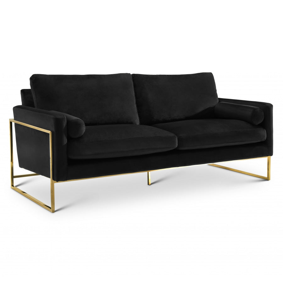 Mila Velvet Sofa