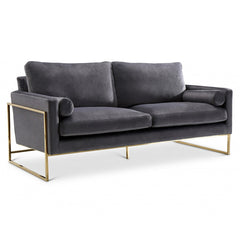 Mila Velvet Sofa