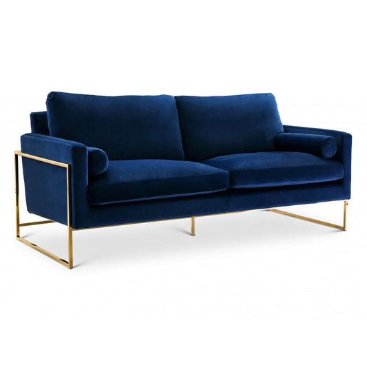 Mila Velvet Sofa