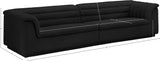 Cascade Modular Sofa - Elegant Curved Design with Deep Channel Tufting for Ultimate Comfort and Style