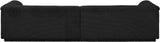 Cascade Modular Sofa - Elegant Curved Design with Deep Channel Tufting for Ultimate Comfort and Style