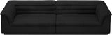 Cascade Modular Sofa - Elegant Curved Design with Deep Channel Tufting for Ultimate Comfort and Style