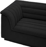 Cascade Modular Sofa - Elegant Curved Design with Deep Channel Tufting for Ultimate Comfort and Style