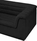 Cascade Modular Sofa - Elegant Curved Design with Deep Channel Tufting for Ultimate Comfort and Style