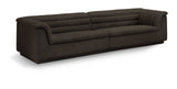 Cascade Modular Sofa - Elegant Curved Design with Deep Channel Tufting for Ultimate Comfort and Style