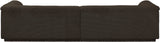 Cascade Modular Sofa - Elegant Curved Design with Deep Channel Tufting for Ultimate Comfort and Style