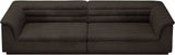 Cascade Modular Sofa - Elegant Curved Design with Deep Channel Tufting for Ultimate Comfort and Style