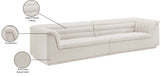 Cascade Modular Sofa - Elegant Curved Design with Deep Channel Tufting for Ultimate Comfort and Style