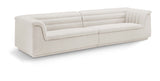Cascade Modular Sofa - Elegant Curved Design with Deep Channel Tufting for Ultimate Comfort and Style