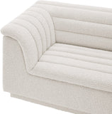 Cascade Modular Sofa - Elegant Curved Design with Deep Channel Tufting for Ultimate Comfort and Style