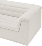 Cascade Modular Sofa - Elegant Curved Design with Deep Channel Tufting for Ultimate Comfort and Style