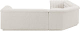 Cascade Modular Sectional - Sleek Curved Arms & Deep Channel Tufting for Ultimate Comfort & Style