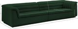 Cascade Modular Sofa - Elegant Curved Design with Deep Channel Tufting for Ultimate Comfort and Style