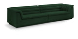 Cascade Modular Sofa - Elegant Curved Design with Deep Channel Tufting for Ultimate Comfort and Style