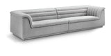 Cascade Modular Sofa - Elegant Curved Design with Deep Channel Tufting for Ultimate Comfort and Style