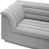 Cascade Modular Sofa - Elegant Curved Design with Deep Channel Tufting for Ultimate Comfort and Style