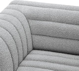 Cascade Modular Sofa - Elegant Curved Design with Deep Channel Tufting for Ultimate Comfort and Style
