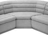 Cascade Modular Sectional - Sleek Curved Arms & Deep Channel Tufting for Ultimate Comfort & Style