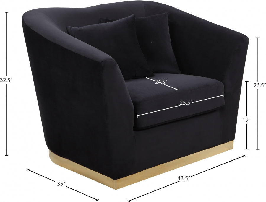 Arabella Velvet Chair