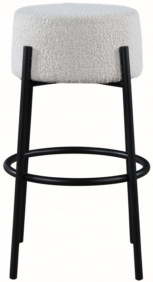 Avalon Boucle Fabric Bar Stool