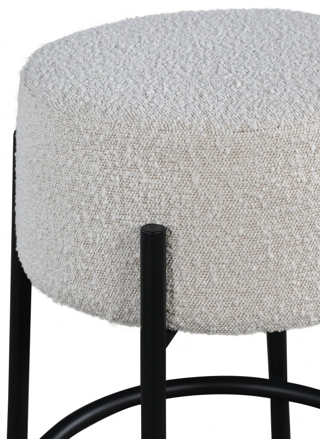 Avalon Boucle Fabric Bar Stool