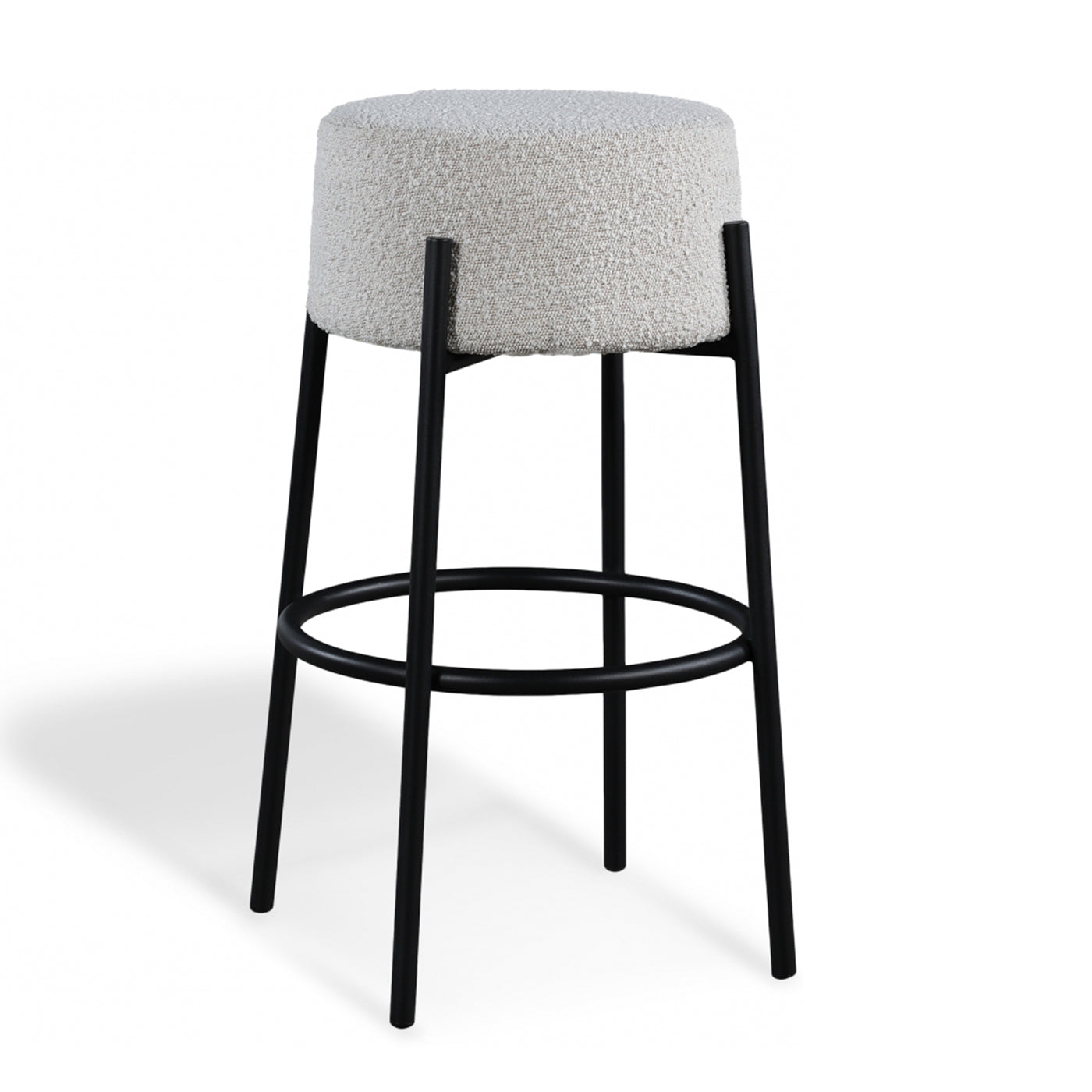 Avalon Boucle Fabric Bar Stool