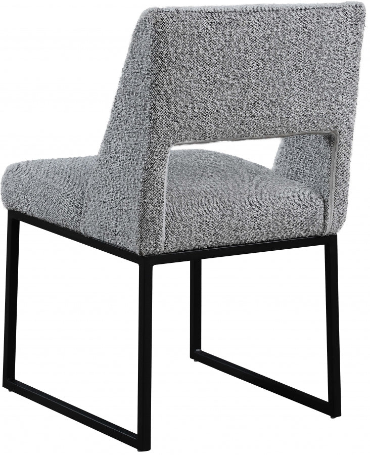 Jayce Boucle Fabric Dining Chair